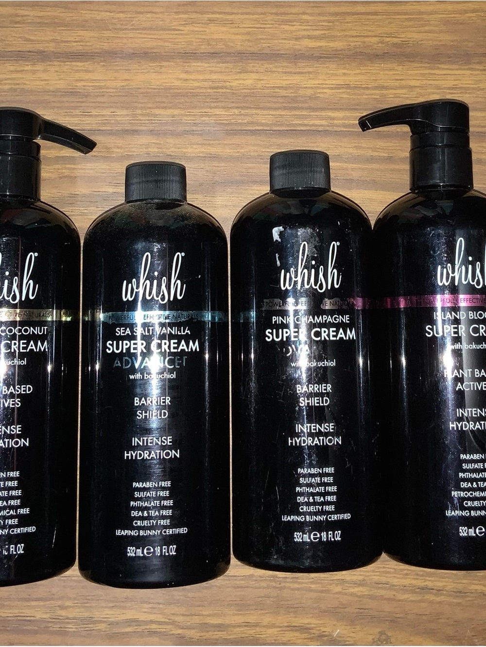 whish Super Cream Barrier Shield 18oz  x4